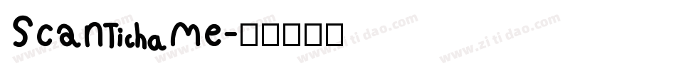 Scan me字体转换